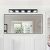 Dolonm Modern Chrome LED Vanity Light, Wall Sconce for Bathroom and Mirror, Sleek Minimalist Design, Energy-Efficient, Easy to Install - 4 of 4