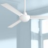 52" Minka Aire Modern Industrial 3 Blade Indoor Ceiling Fan White for Living Room Kitchen Bedroom Family Dining Home Office - 2 of 4