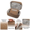 Unique Bargains Cosmetic Brush Organizer Women's Travel Makeup Bag 1 Set - 3 of 4