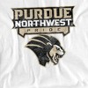 Men's Purdue University Northwest Official Distressed Primary Logo Adult T-Shirt - 2 of 4