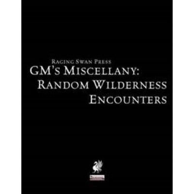 GM's Miscellany - Random Wilderness Encounters Softcover