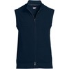 Lands' End Men's Washable Merino Full Zip Sweater Vest - 3 of 4
