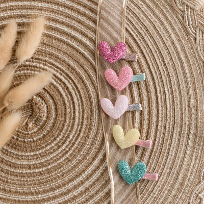 Summer Crystal - Glitter Mini Hair Clips ' Assorted Colors Random Selection - 16 Pack - image 5