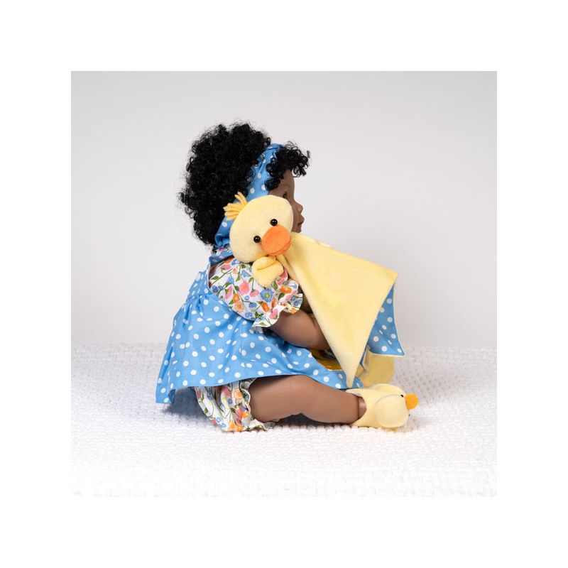 Paradise Galleries Realistic Toddler Girl Doll - Lucky Ducky, 20 inches in SoftTouch Vinyl, 6-piece Doll Gift Set, 5 of 7