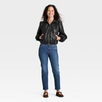 Women's Gathered Bomber Jacket - Universal Thread