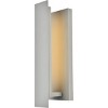 Elegant Lighting Raine Integrated LED wall sconce in silver - 3 of 4