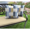 2pk Outdoor Pillow Set - Jordan Manufacturing - 2 of 3