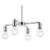 Elegant Lighting Cairo 4 lights chrome pendant - 3 of 4