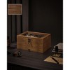 8-Slot Watch Box 2-Tier Watch Display Case Jewelry Storage Holder for Dad - 4 of 4