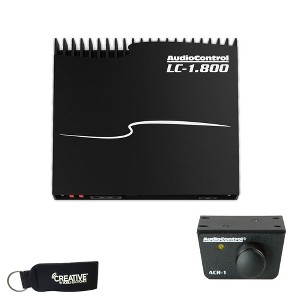 AudioControl LC-1.800 High-Power Mono Subwoofer Amplifier with Accubass & ACR-1 Dash Remote - 1 of 4