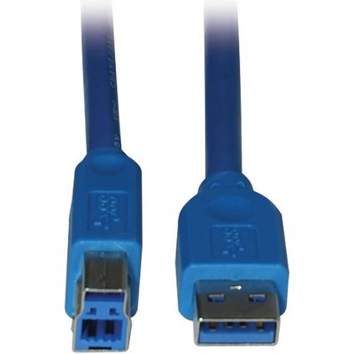 Tripp Lite 6ft USB 3.0 SuperSpeed Device Cable 5 Gbps A Male to B Male - (AB M/M) 6-ft