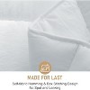 APSMILE Down Alternative Comforter, Bio-Based Duvet Insert for All-Season, Ultra-Soft Plush White Bed Comforter - 4 of 4