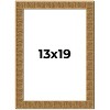 PosterPalooza | Sculpted Black Picture Frame - UV Acrylic, Foam Board Backing, Hanging Hardware - 2 of 4