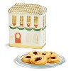 Harry & David House Tin with Strawberry Shortbread Cookies Christmas Gift Set - 3oz - 3 of 4