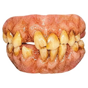 Trick or Treat Studios Bitemares The Texas Chainsaw Massacre 3 Leatherface Teeth Costume Accessory - Off-White - 1 of 1