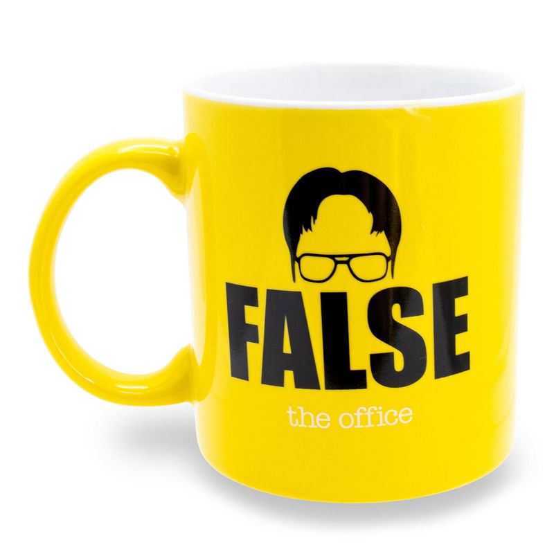 Silver Buffalo The Office Dwight Schrute Shirt Ceramic Mug | Holds 20 Ounces, 1 of 7