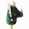 Ponyland: Green Dinosaur Music Stick  W/ Colorful Soft Plush Animal Head - 4 of 4