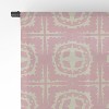 SunshineCanteen Sayulita Pink 50" x 108" Single Panel Sheer Window Curtain - Society6 - 4 of 4