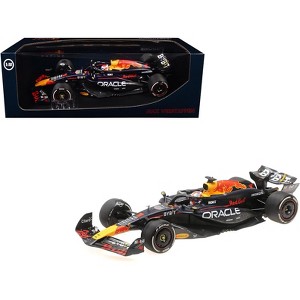 Red Bull Racing RB20 #1 "Oracle" Winner F1 "Bahrain GP" (2024) with Driver Limited Ed 1/18 Diecast Model Car by Minichamps - 1 of 4