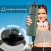Clean Bottle Sport 23 Insulated Bike Water Bottle with Easy Clean Cap and Easy Squeeze Design, Green - 3 of 4