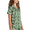 Hello Mello Womens Beauty Sleep Satin Pajama Top - 2 of 4