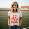 Simply Sage Market Women's In My Game Day Era - Red Short Sleeve Graphic Tee - 2 of 4
