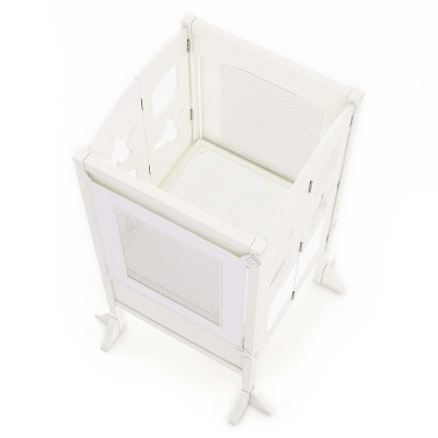Ivory Foldable Wooden Toddler Kitchen Helper Tower