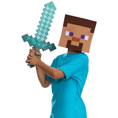 Minecraft Sword and Mask Set