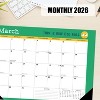 Willow Creek Press 17"x12" 2026 Punny Art of David Olenick Large Monthly Deskpad - 4 of 4
