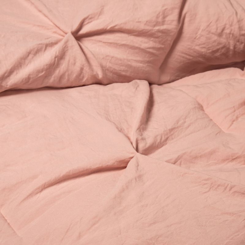 8pc Pinch Pleat Comforter Bedding Set - Threshold™, 4 of 12