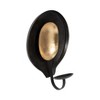Metal Iron Wall Mounted Pillar Candle Holder Taper Candle Holder Modern Decorative Candle Sconce Candle Display Stand - 3 of 4
