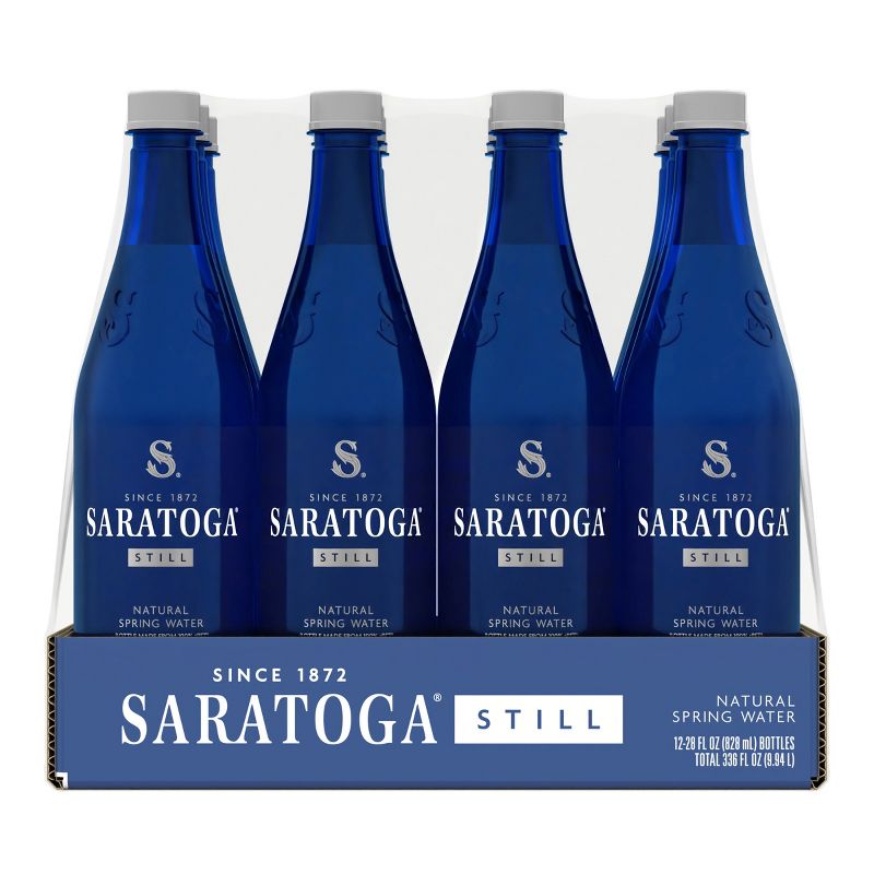 Saratoga Spring Water - 12pk/28 fl oz Bottles, 3 of 5