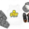 The Juniper Shop SmileyWorld Stay Groovy Youth Tank Top - 2 of 3