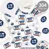 Big Dot of Happiness Happy Father's Day - Party Candy Favor Sticker Kit - 304 Pcs - 2 of 4