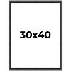PosterPalooza | Refined Black Picture Frame - UV Acrylic, Foam Board Backing, Hanging Hardware - 2 of 4