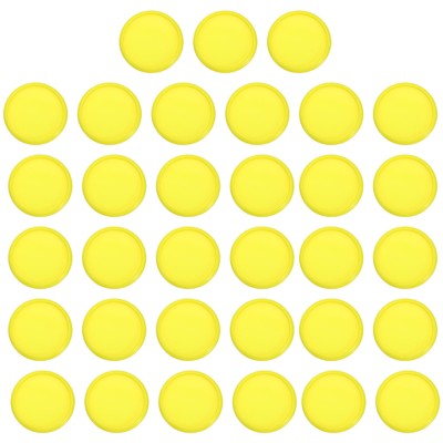 Unique Bargains Plastic DIY Notebook Planner Round Binder Rings 33 Pcs