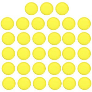 Unique Bargains Plastic DIY Notebook Planner Round Binder Rings 33 Pcs - 1 of 4