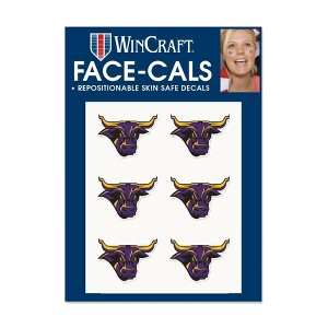 NCAA 2025 Face Decals 6pk - 1 of 3