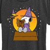 Women's - Peanuts - Sorcerer Snoopy Woodstock Short Sleeve Graphic T-Shirt - 2 of 4