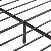 Sapphtopaz Metal Platform Bed Frame with Wooden Headboard & Footboard, No Box Spring Needed & Under Bed Storage for Adults, Teens & Guest Bedrooms - 4 of 4