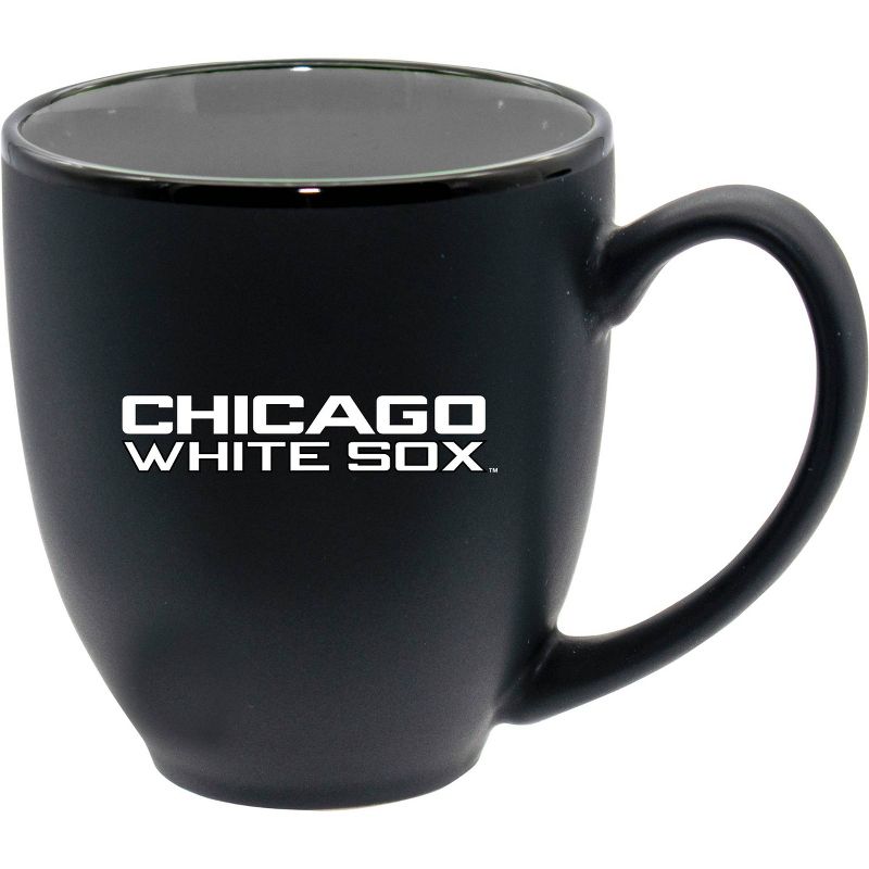 MLB Chicago White Sox 15oz Inner Color Black Coffee Mug, 2 of 4