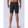 INSPIRE CHIC Men's Summer Solid Color Athletic Surfing Water Sports Swim Shorts - 3 of 4