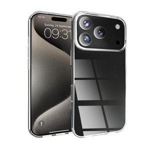 Entronix Case Compatible with iPhone 17 Pro - [Hard Back] Slim Clear - 1 of 4
