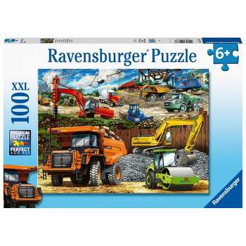 Ravensburger Construction Vehicles XXL Jigsaw Puzzle - 100pc