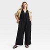 Women's Gauzy Tie-Waist Jumpsuit - Universal Thread™ - 3 of 3