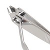 Unique Bargains Stainless Steel Nail Clippers With Catcher Nail Cutter  Trimmer Silver Tone Grey : Target