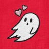 DALIX Heartly Ghost Embroidered Soft Cotton Short Sleeve T Shirt Womens - 4 of 4