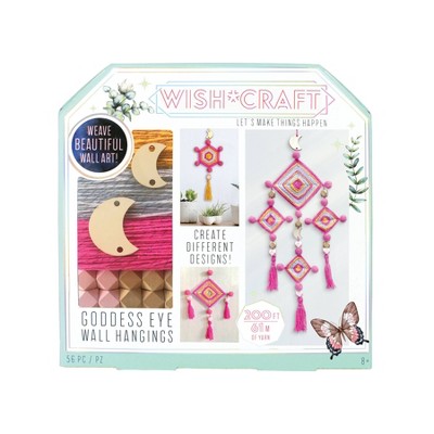 Wish Craft Goddess Eye Wall Hangings - Bright Stripes