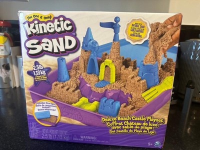 KINETIC SAND BEACH CASTLE SET - THE TOY STORE