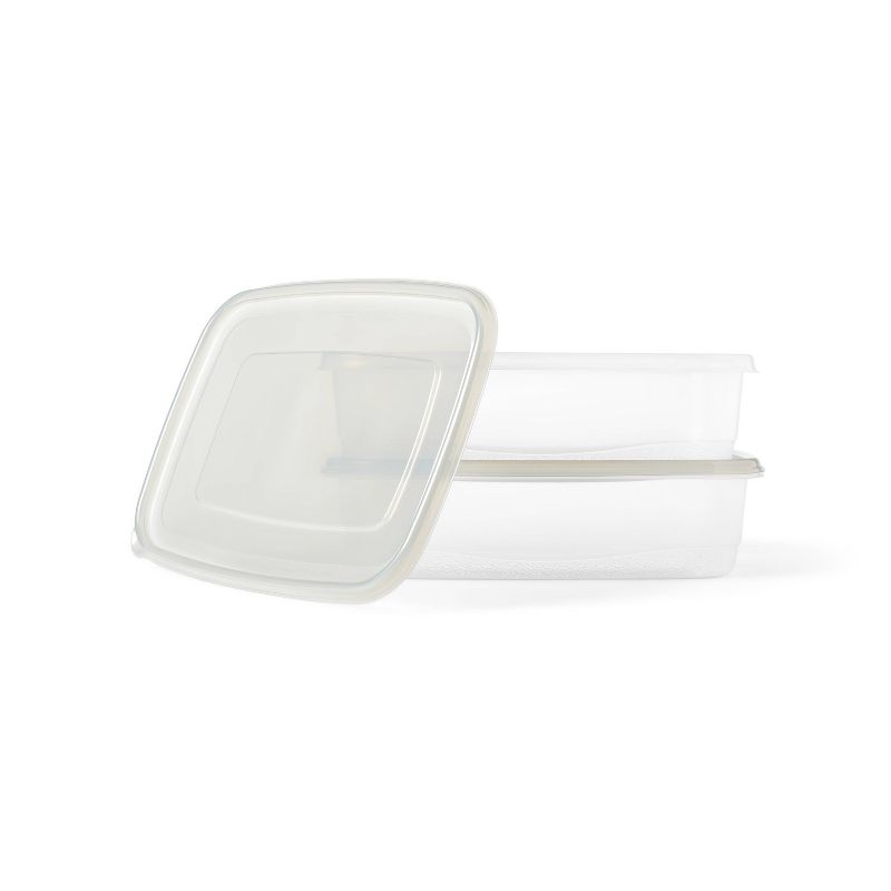Snap &#38; Store Large Rectangle Food Storage Containers - 128 fl oz/2ct - Dealworthy&#8482;, 3 of 5